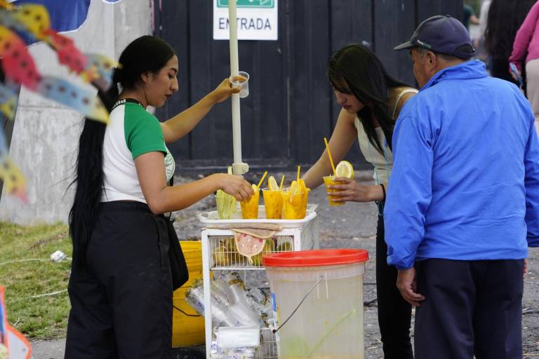 $!Las ventas se concentraron en los exteriores de los recintos electorales.