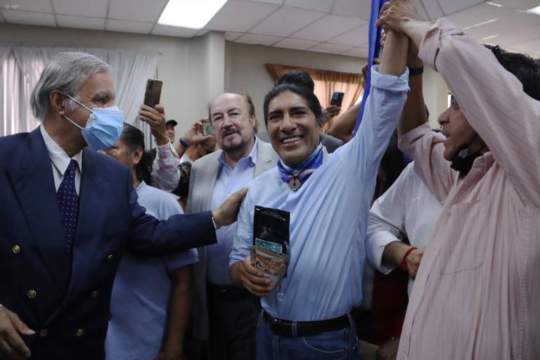 $!Yaku Pérez, tercer lugar en las elecciones del 2021, lo intentó dos años después y finalizó sexto en la primera vuelta. La historia marca que pocos candidatos pudieron llegar a Carondelet en una siguiente participación.