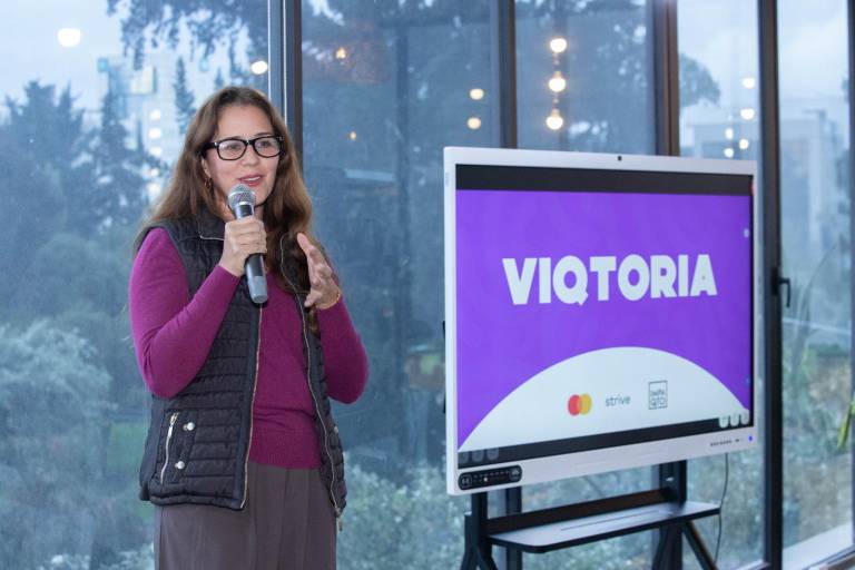 $!Belén Pastor, Directora de Impaqto Labs en una de las conferencias del proyecto Viqtoria.