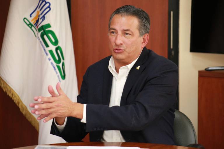 $!Diego Salgado, director general del IESS, en funciones desde agosto de 2022.