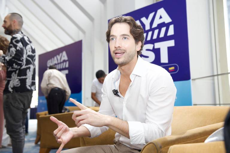 $!El actor Carlos Torres participó en el festival de Cine y Encuentro de la Industria Cinematográfica y Audiovisual del Ecuador, GUAYAFEST edición Colombia.