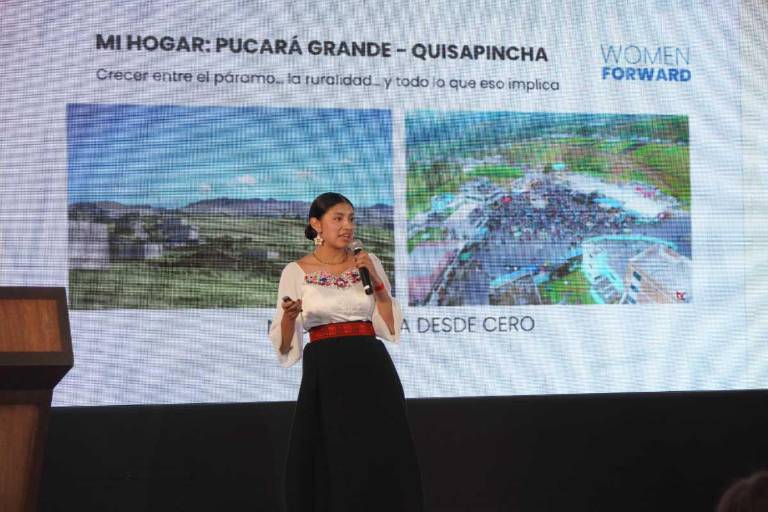 $!Samay Quinatoa transforma sus raíces en una propuesta con impacto social, demostrando que el liderazgo también nace desde la comunidad.