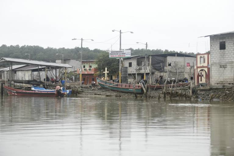 $!Puerto La Cruz es una de las comunas pertenecientes a Isla Puná.