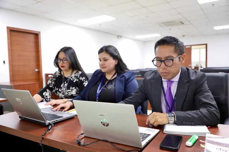 $!El fiscal antilavado Santiago Requelme dirigió este complejo proceso durante casi tres años acompañado de un equipo multidisciplinario.