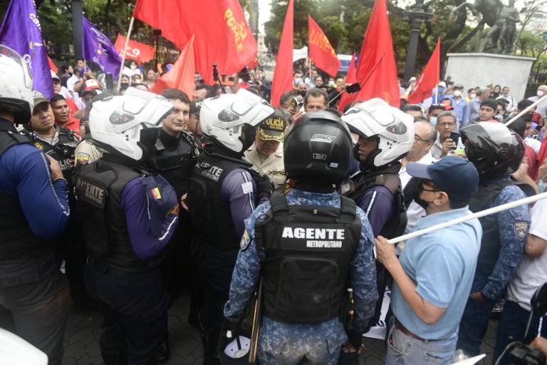 $!Momentos en los que ocurrió el enfrentamiento.