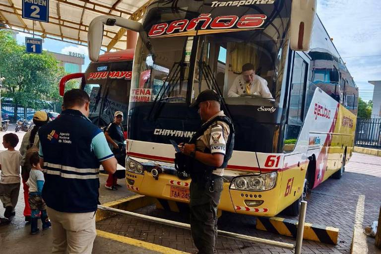 $!Controles de la Agencia Nacional de Tránsito (ANT) al transporte público.