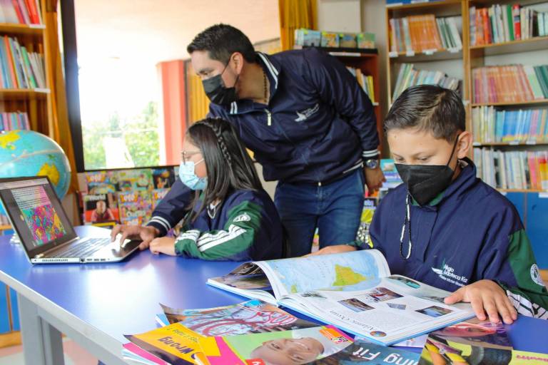 $!El Colegio Ludoteca Padre Víctor Grados crea espacios de socialización de los idioma inglés y francés a través de diversos programas.