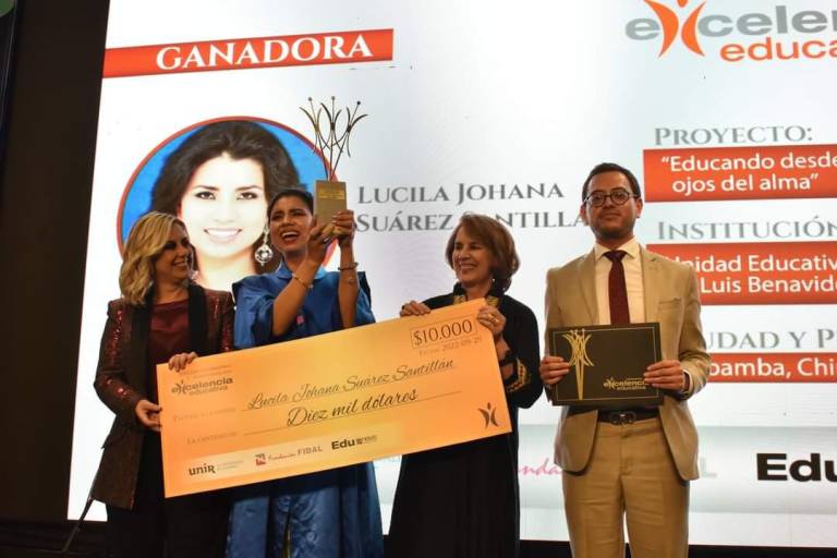 $!El proyecto de Johana ganó entre los 105 postulantes nacionales (de 18 provincias) y 47 internacionales.