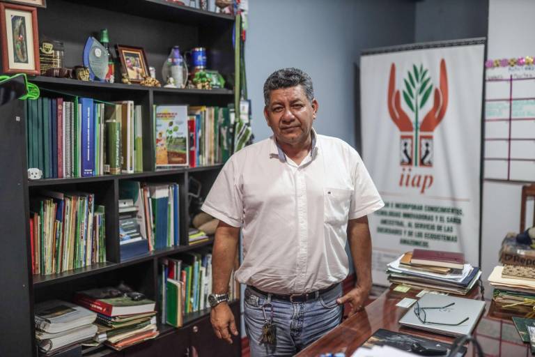 $!INVESTIGADOR. Ronald Corvera es ingeniero agrónomo y tiene estudios en hidrología, es gerente regional del IIAP. La deforestación impacta directamente en las temperaturas, advierte.