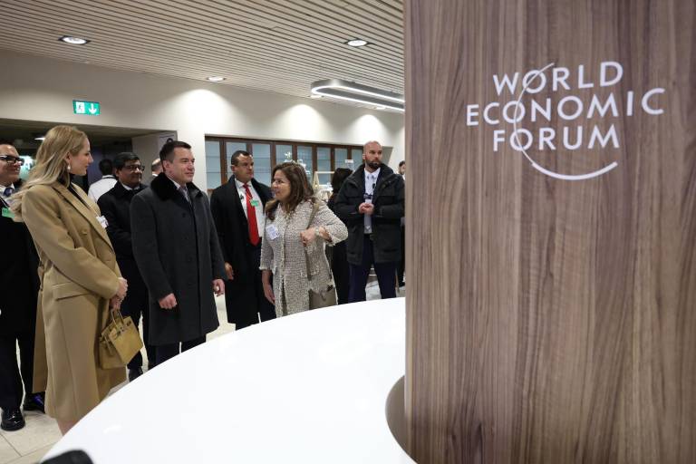 $!Daniel Noboa participa en el Foro Económico Mundial (WEF/por sus siglas en inglés).