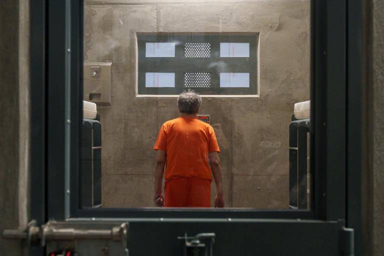 $!Glas dentro de una celda en la nueva prisión de máxima seguridad.