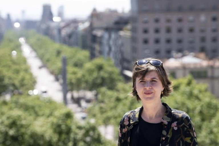$!Lilja Ingolfsdottir en una entrevista para EFE en Barcelona.