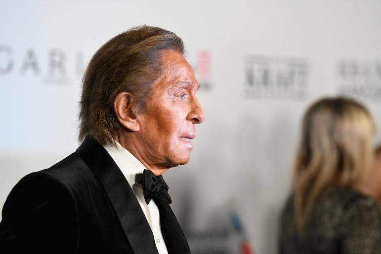 $!Valentino en la Gala Anual de Otoño de la Fundación Elton John contra el SIDA en la Catedral de San Juan el Divino en 2017, en la ciudad de Nueva York.