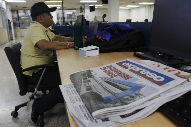 $!Granasa, editora de Diario Expreso, ha denunciado presiones por parte del Gobierno.