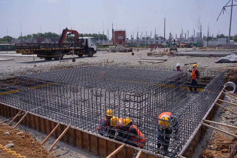 $!Fotografía de avance del proyecto de energía térmica terrestre en Quevedo de Progen, tomada en diciembre del año pasado.