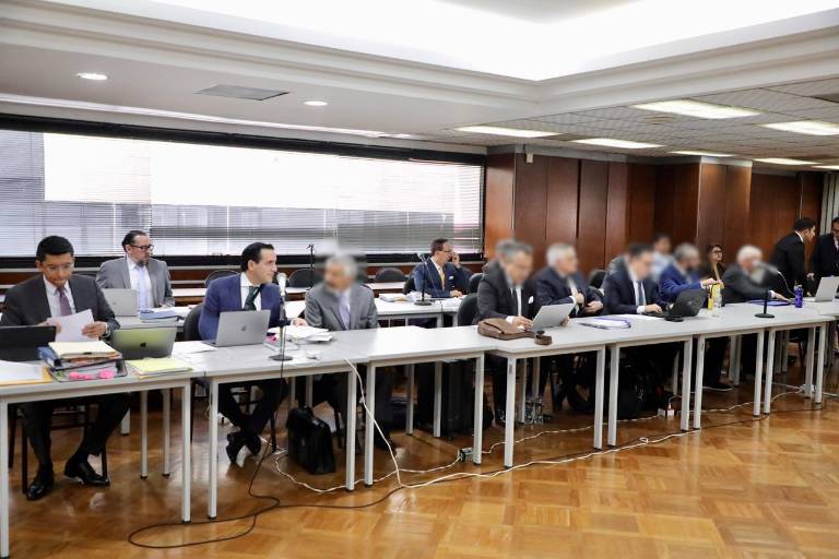 $!Audiencia de juicio por presunta lesa humanidad.