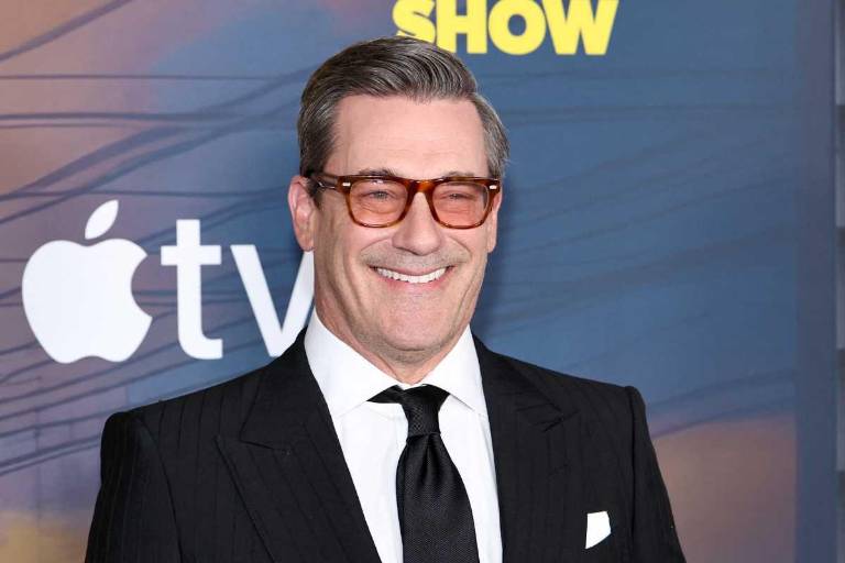 $!La escena viral correponde a la serie 'Vicios ocultos' que Hamm protagoniza en Aplle TV+.