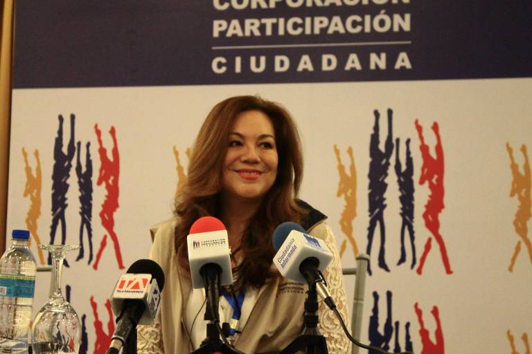 $!Ruth Hidalgo, de Participación Ciudadana, avaló el estudio sobre partidos.