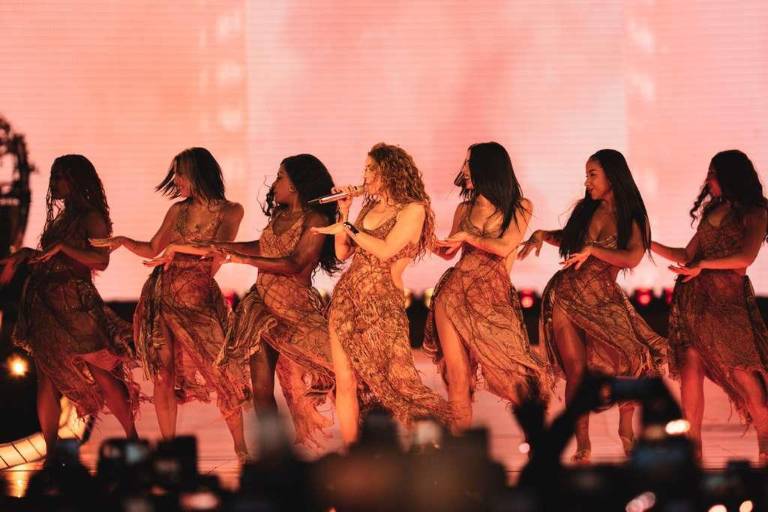 $!A sus 48 años, Shakira reafirmó en Quito su vigencia como referente mundial de la música latina.