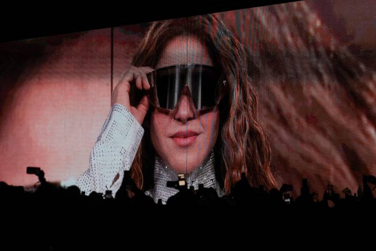 $!La barranquillera arrancó su presentación interpretando 'La Fuerte ', uno de los éxitos de su disco El Dorado, lanzado en 2017.