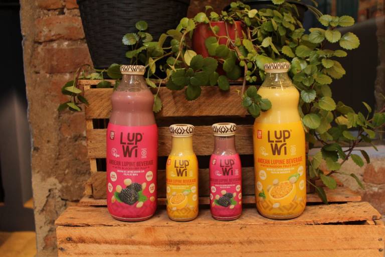 $!Bajo el sello de Lupwi se producen bebidas de chocolate, vainilla, fresa, mora, maracuyá y natural.