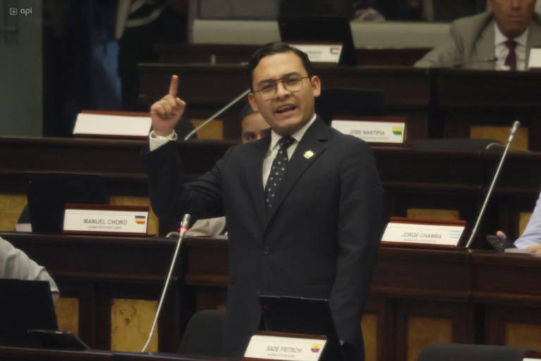 $!Keevin Gallardo durante su intervención a favor de la censura de Gallardo.