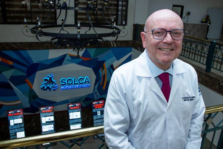 $!Marcos Di Stefano, Director Médico de SOLCA Quito.