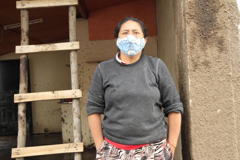 $!Así luce el pequeño departamento de Mónica tras el aluvión.