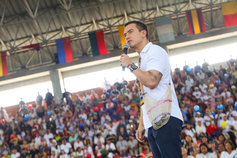 $!Daniel Noboa convocó a una consulta popular para la Asamblea Constituyente.