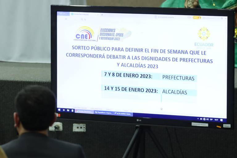$!CNE publica fechas de los debates para prefecturas y alcaldías en elecciones 2023