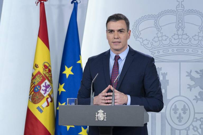 $!Pedro Sánchez durante una conferencia. (Foto: Wikimedia Comms.)