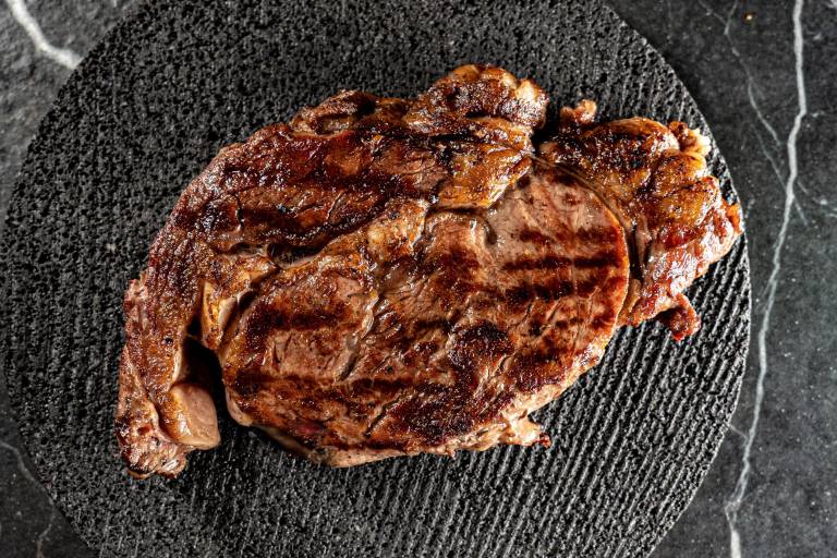 $!Uno de los cortes de carne que se ofrecen en el restaurante Bos.