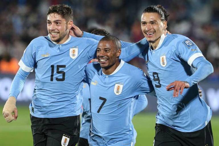 $!La selección uruguaya jugará contra la Tri este martes 11 de septiembre, a las 16h00, en el estadio Rodrigo Paz de Quito, por la segunda jornada de las eliminatorias para la Copa Mundial FIFA 2026.