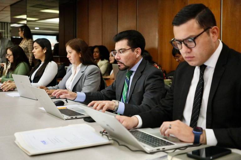 $!Fiscal Leonardo Alarcón en la audiencia del caso Progen o Apagón.