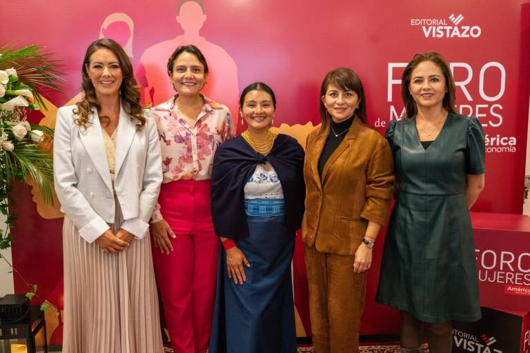 $!Cristina Páez, Ruth Zambrano, Leticia Tituaña, Katherine Miño y Pierangela Sierra Ponce.
