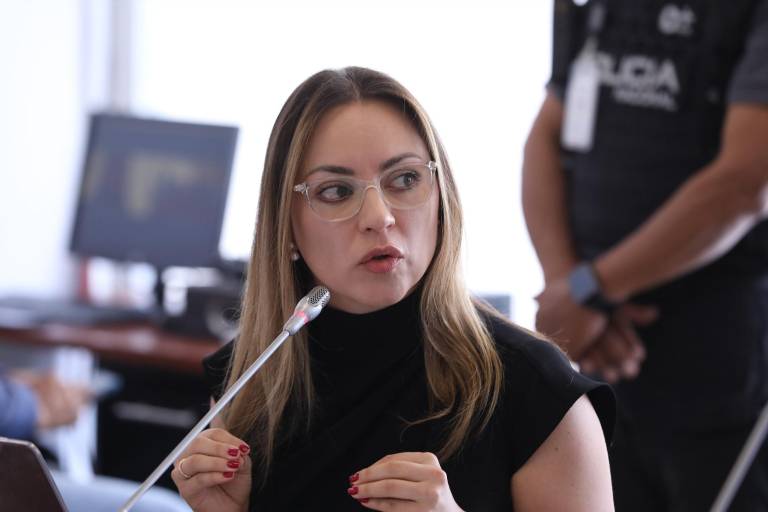 $!Fotografía de la asambleísta Mishel Mancheno.