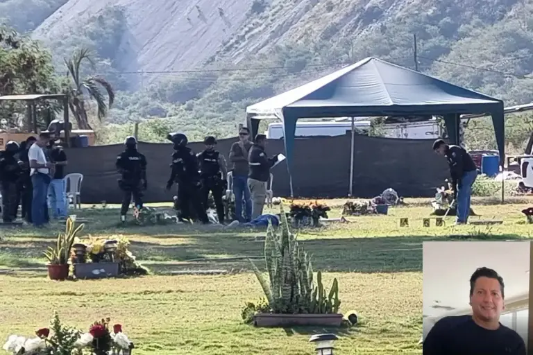 $!El 2 de junio, el capitán de barco fue asesinado en un cementerio privado.