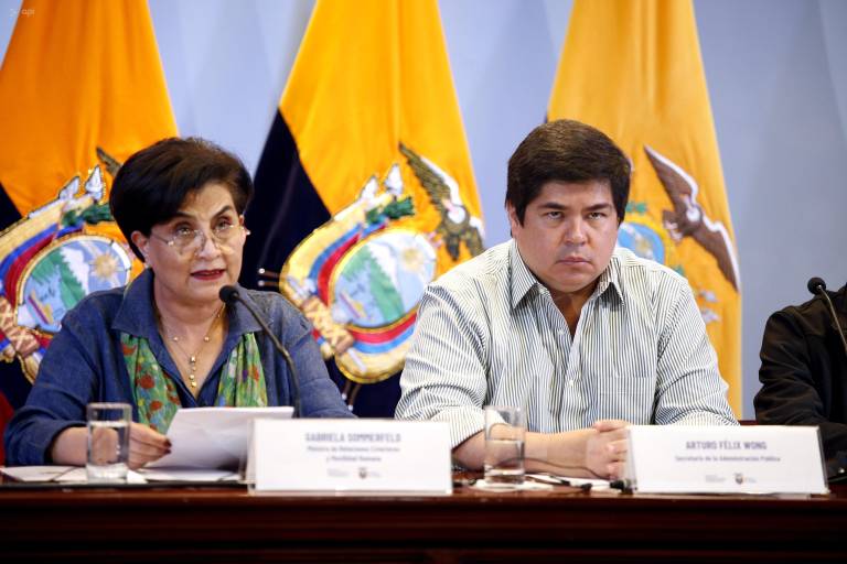 $!Arturo Félix Wong arribó al Ecuador.