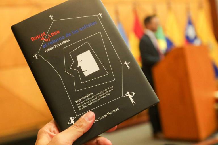 $!Carátula del libro presentado por Fabián Pozo.