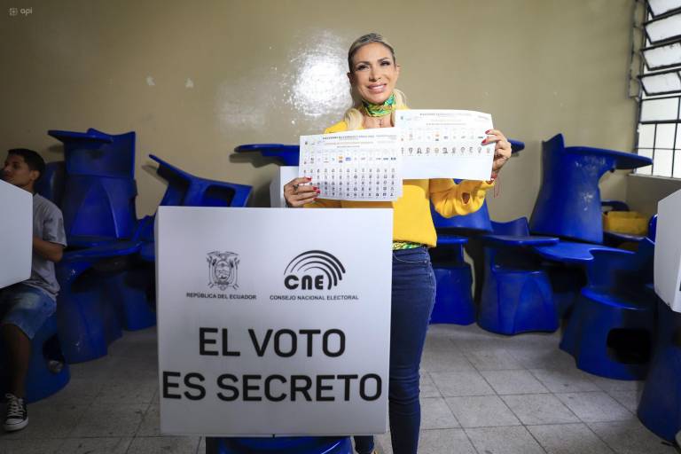 $!Susana González aspiró a ganar por primera vez el cargo de Prefecta del Guayas. Su eslogan sobre el dragado se convirtió en arma de doble filo.