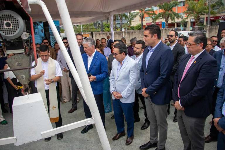 $!Ceremonia de colocación de la primera piedra del proyecto Hotel InterContinental Samborondón.