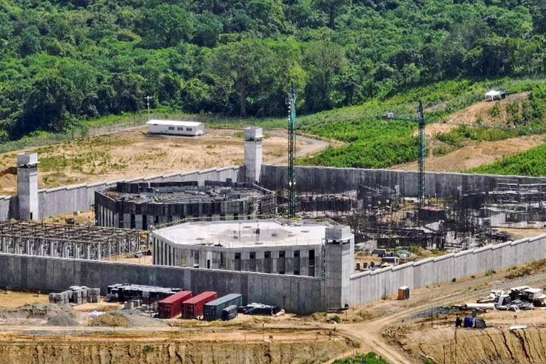 $!La cárcel del Encuentro en su etapa de construcción.