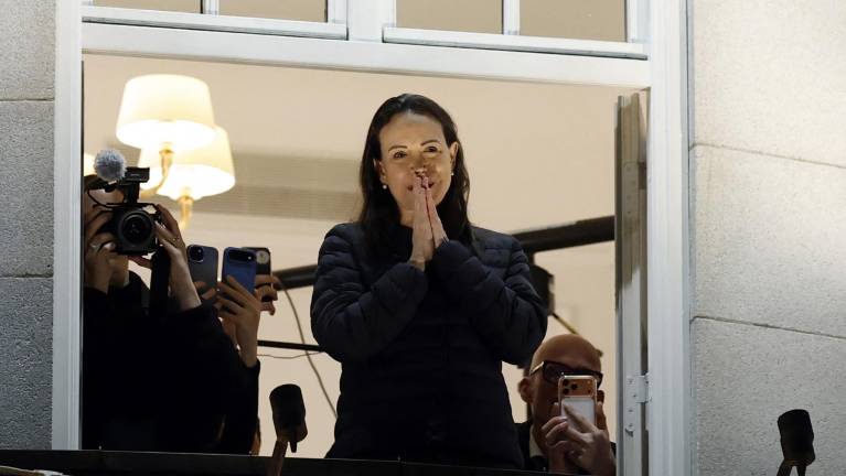 María Corina Machado sufrió una fractura durante su escape de Venezuela