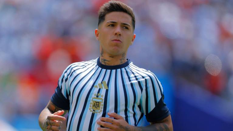 Enzo Fernández durante el Mundial 2026.