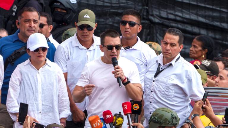 Microvistazo | Noboa arremetió contra la Corte Constitucional durante marcha en Guayaquil