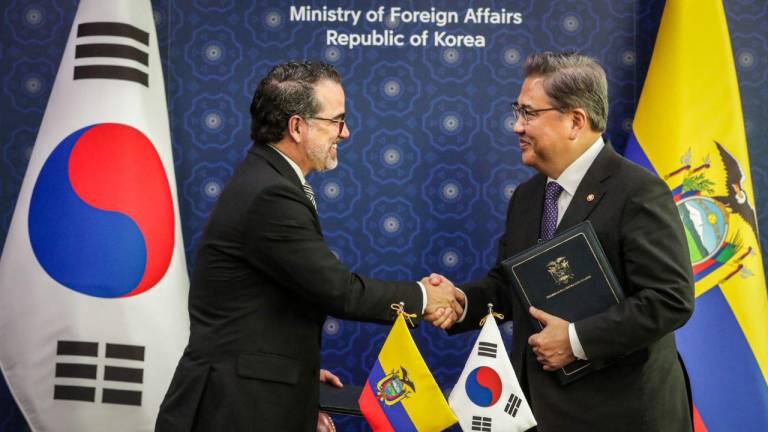 Ecuador y Corea del Sur se unen para luchar contra el crimen trasnacional, tras firma de memorando