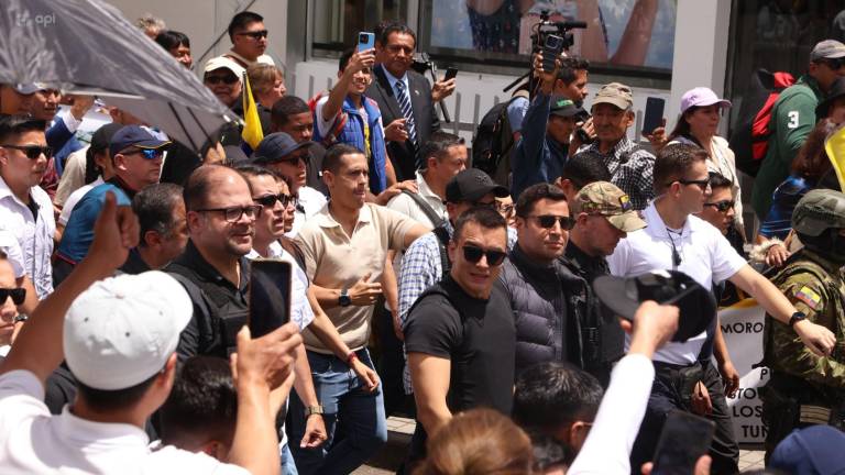 El Gobierno prevé más de 58.000 personas en la marcha convocada por Noboa en Guayaquil