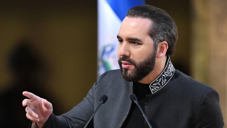 Fotografía de archivo del presidente de El Salvador, Nayib Bukele.