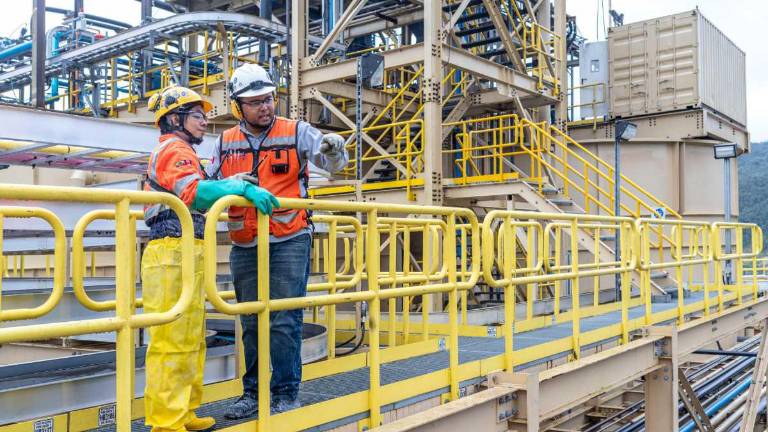 Las minas industriales Mirador y Fruta del Norte aportaron con cerca del 75% de las exportaciones mineras.