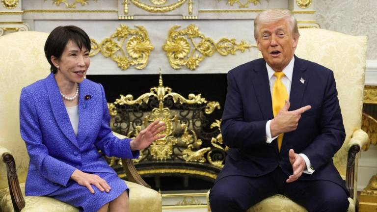 La primera ministra de Japón, Sanae Takaichi se reunió con el presidente de Estados Unidos, Donald Trump.